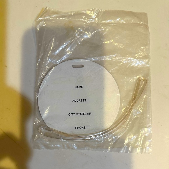 VTG HOUSTON ROCKETS SOUTHWEST AIRLINES LUGGAGE TAG NBA BASKETBALL GAME ENTRY GIF - Picture 4 of 6